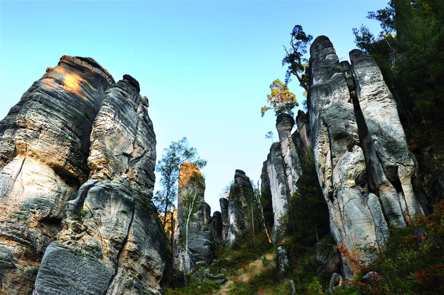 Prachovske skaly boheems paradijs Tsjechië